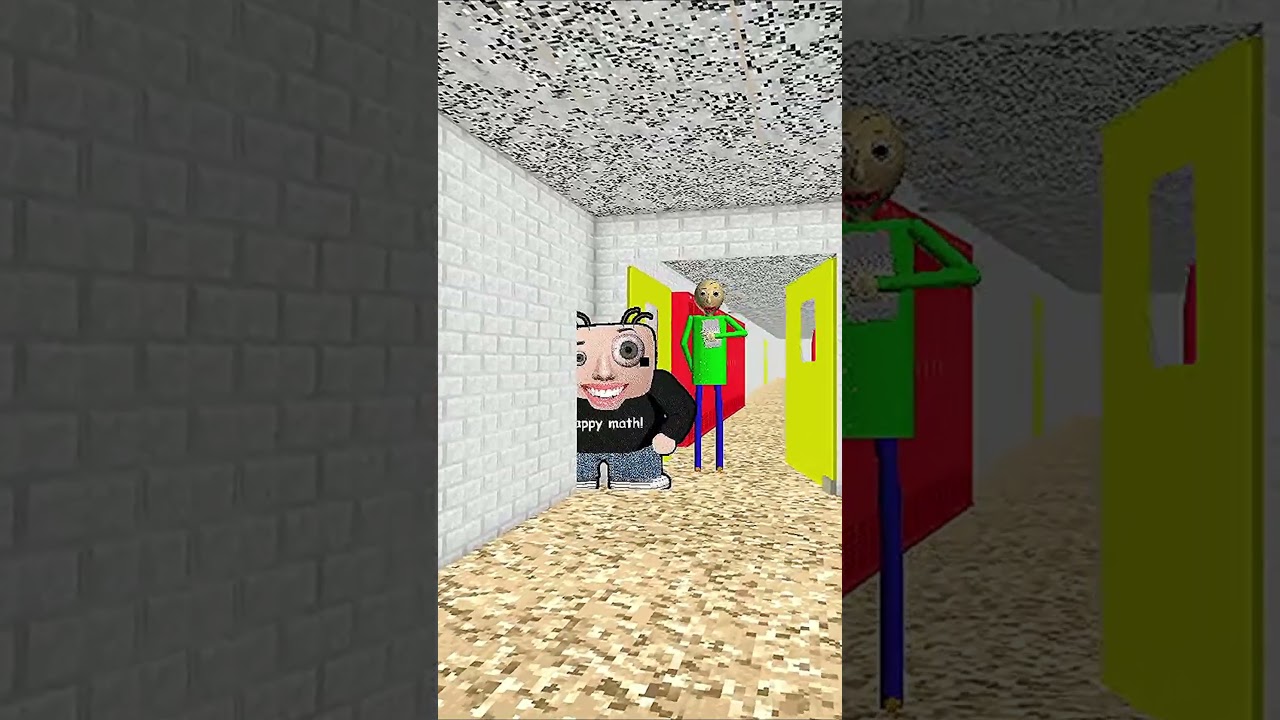 Baldi Checks Mathew's Homework [Correct answers] #shortvideo #shorts #short