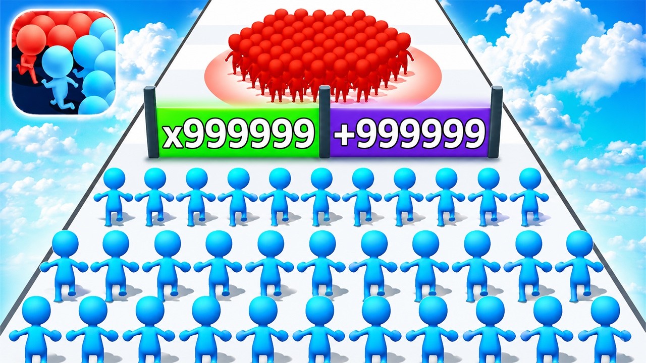 COUNT MASTERS - Gameplay Walkthrough (Android,iOS) Update All Levels Freeplay Max Skills