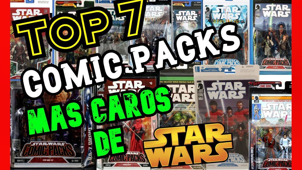 Top 7 Comic packs mas caros de Star wars | Coleccionismo Especial de Navidad