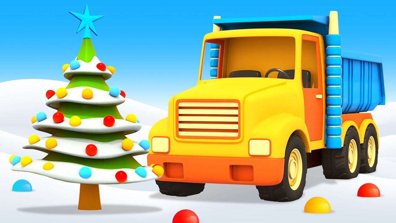 New Year’s stories with Helper cars: saving a kitten, building a snow castle & helping vehicles.