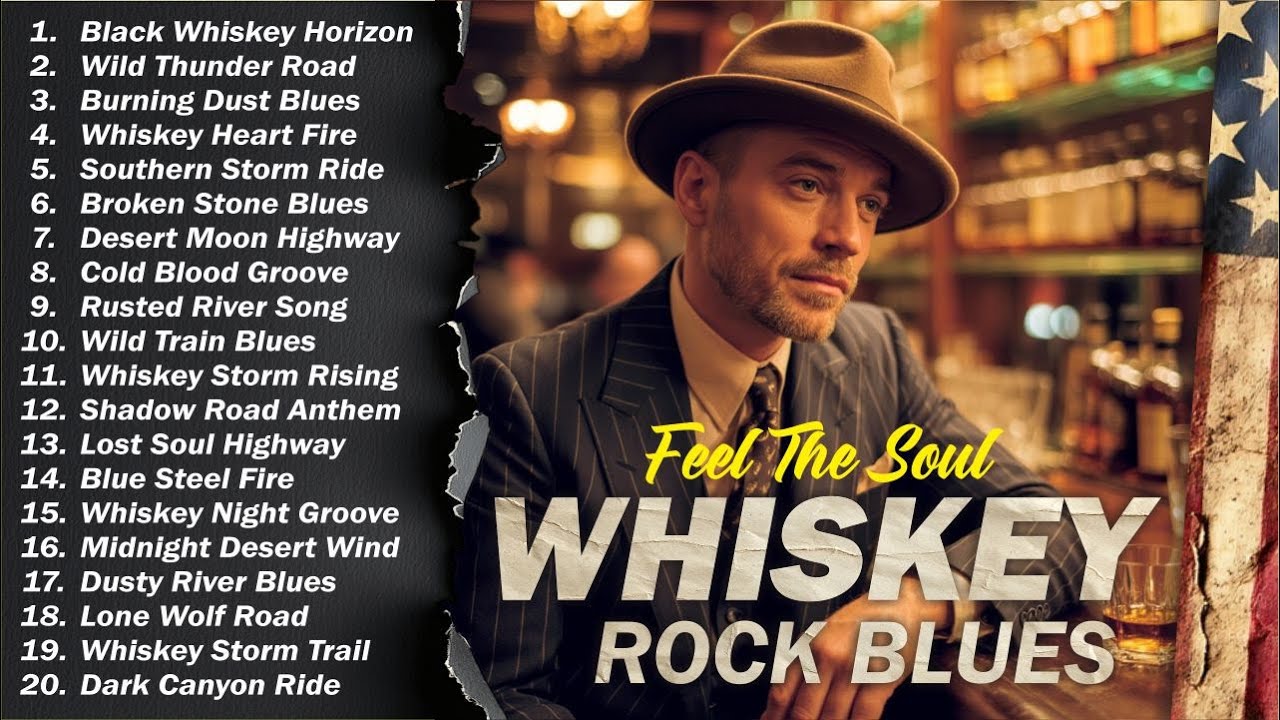 Vintage Deep Blues Vibes // Perfect Company for a Relaxing Whiskey