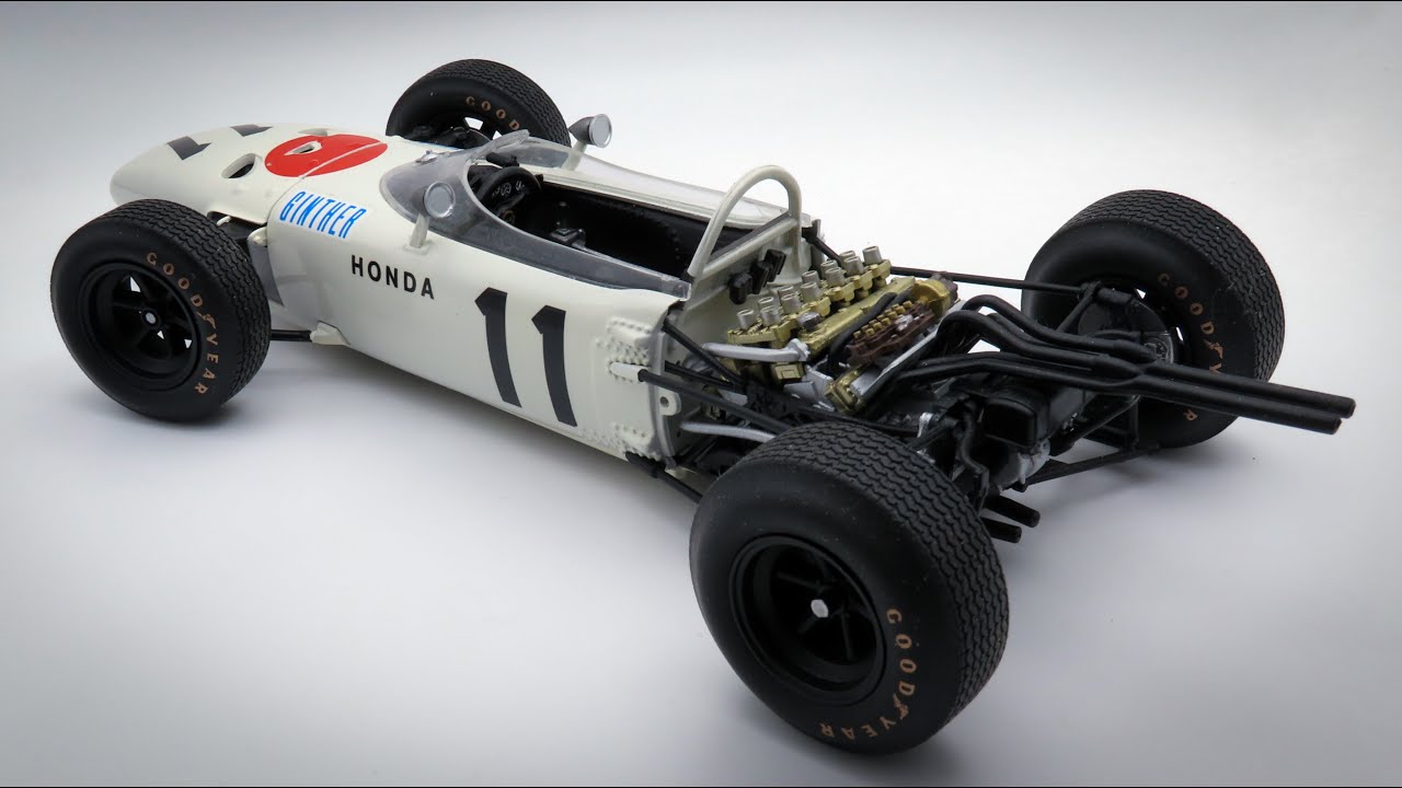 Сборка модели Honda RA272 Tamiya в масштабе 1/20