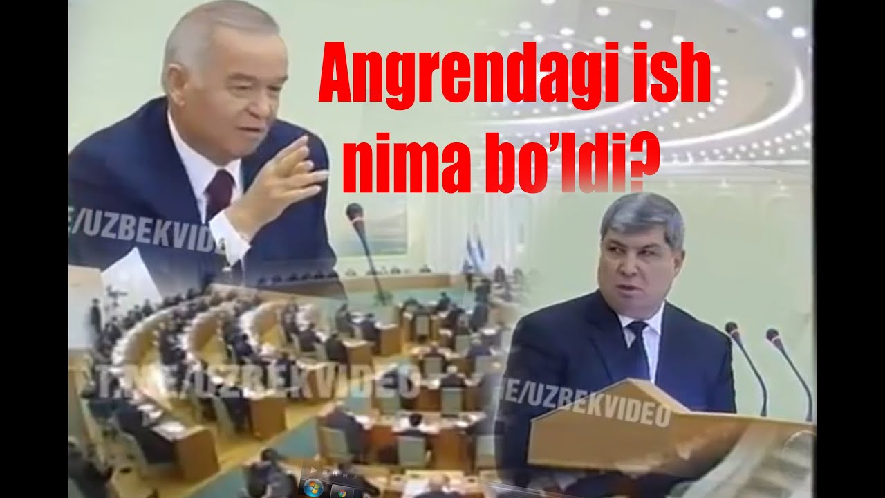 Islom Karimov Angren xaqida nimani so'ragan edi Ibragimovdan???