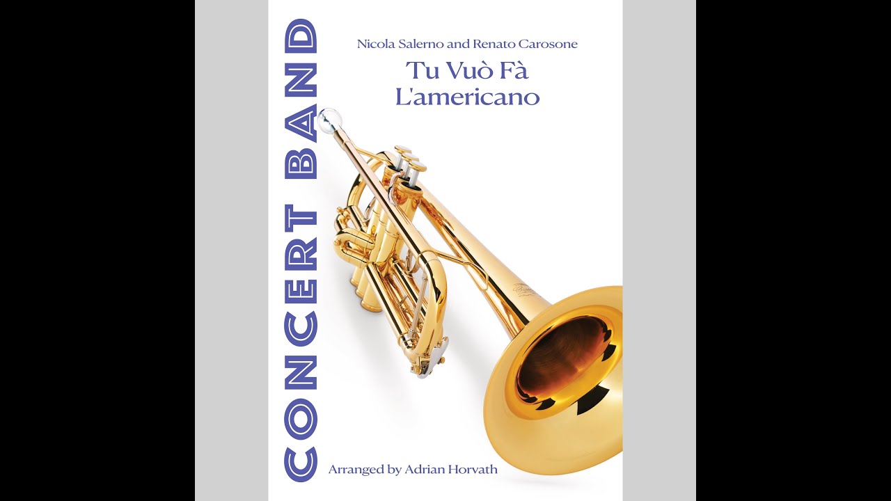 TU VUÒ FA' L'AMERICANO for Concert Band (arranged by Adrián Horváth)