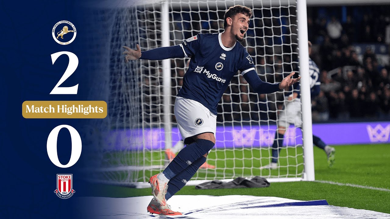 😤 Lions roar in Den victory | Millwall 2-0 Stoke City | Highlights