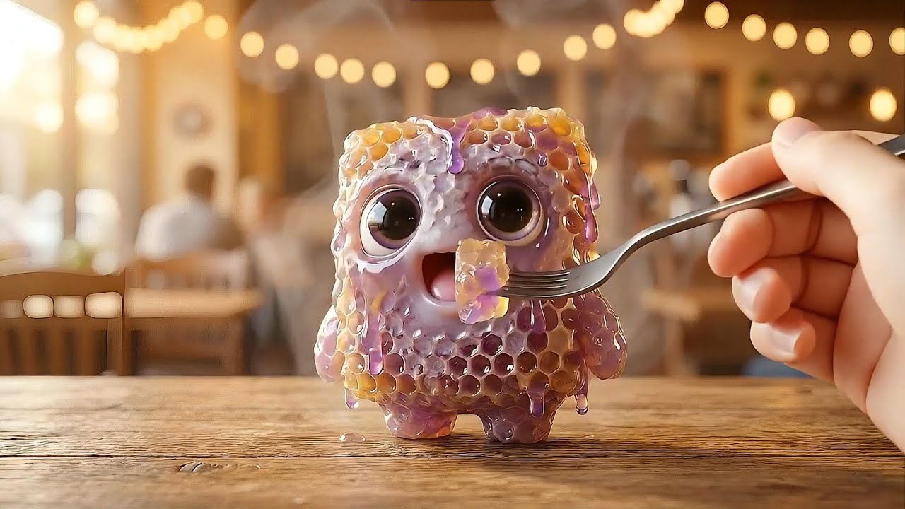 Snacks With Faces Watching You | ASMR AI