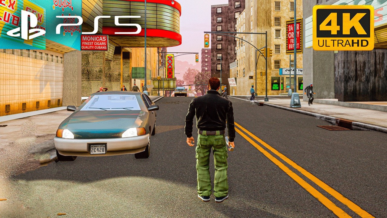 Grand Theft Auto III Gameplay (PS5)4K 60FPS ULTRA HD | No Commentary