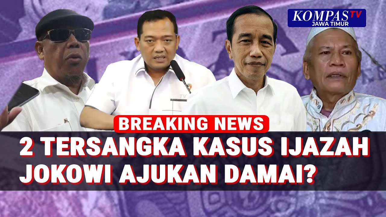 Dua Tersangka Kasus Ijazah Jokowi Eggi & Damai Hari Lubis Ajukan Restorative Justice