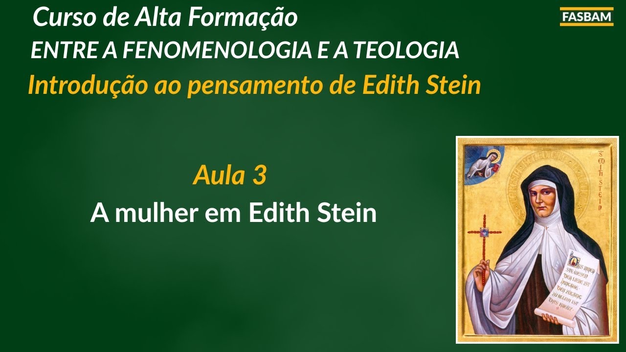 A mulher em Edith Stein | FASBAM
