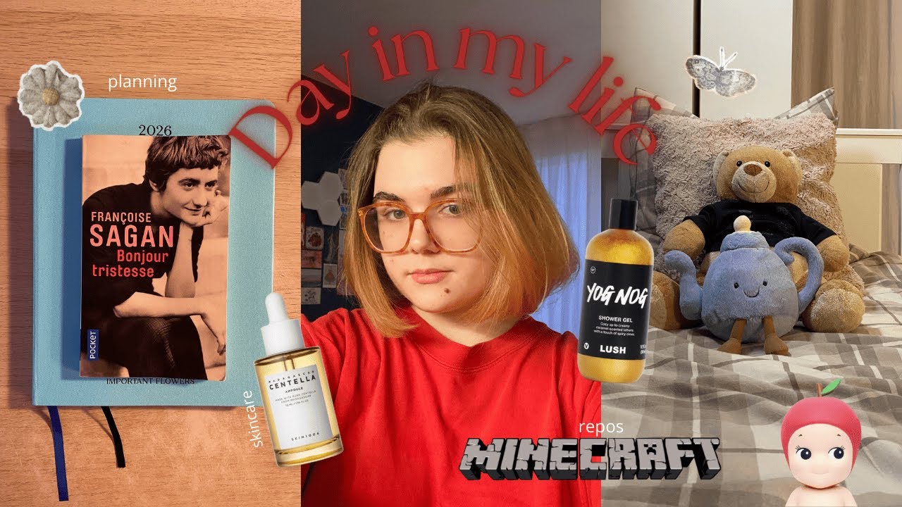 Daily vlog: mon dimanche de casanière