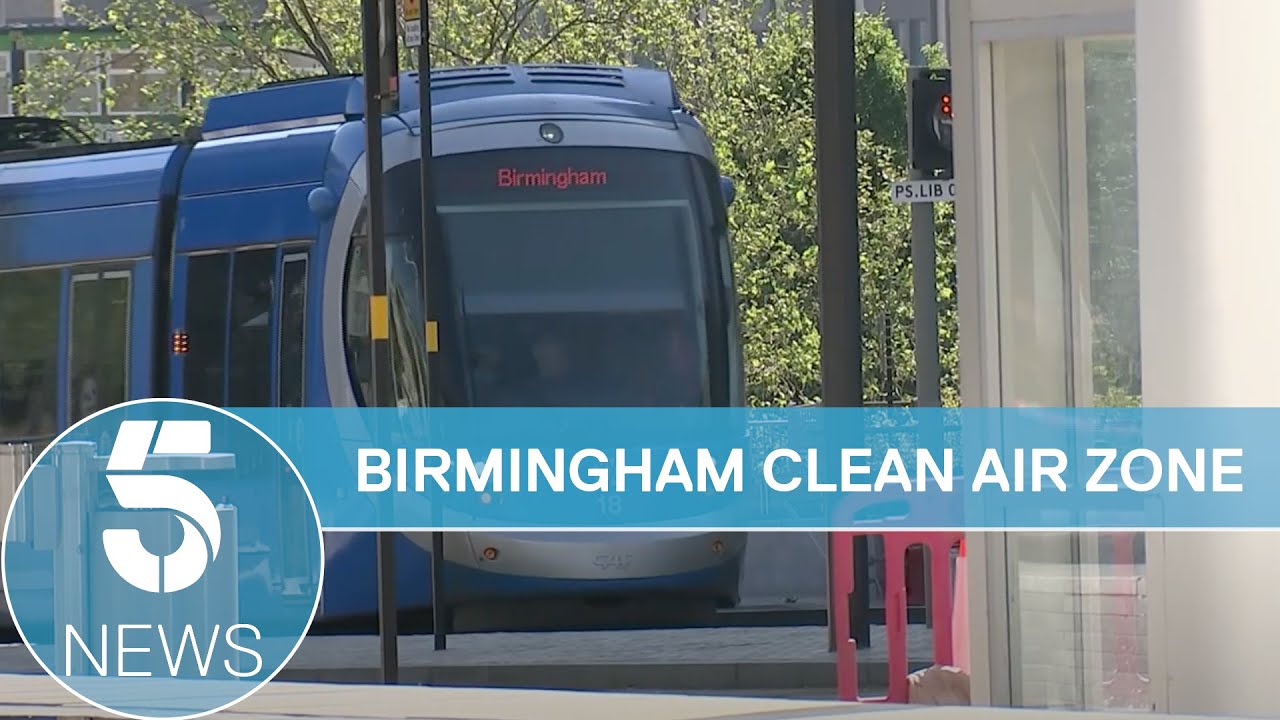 Birmingham launches 'clean air zone', but defers payments for the first 2 weeks | 5 News