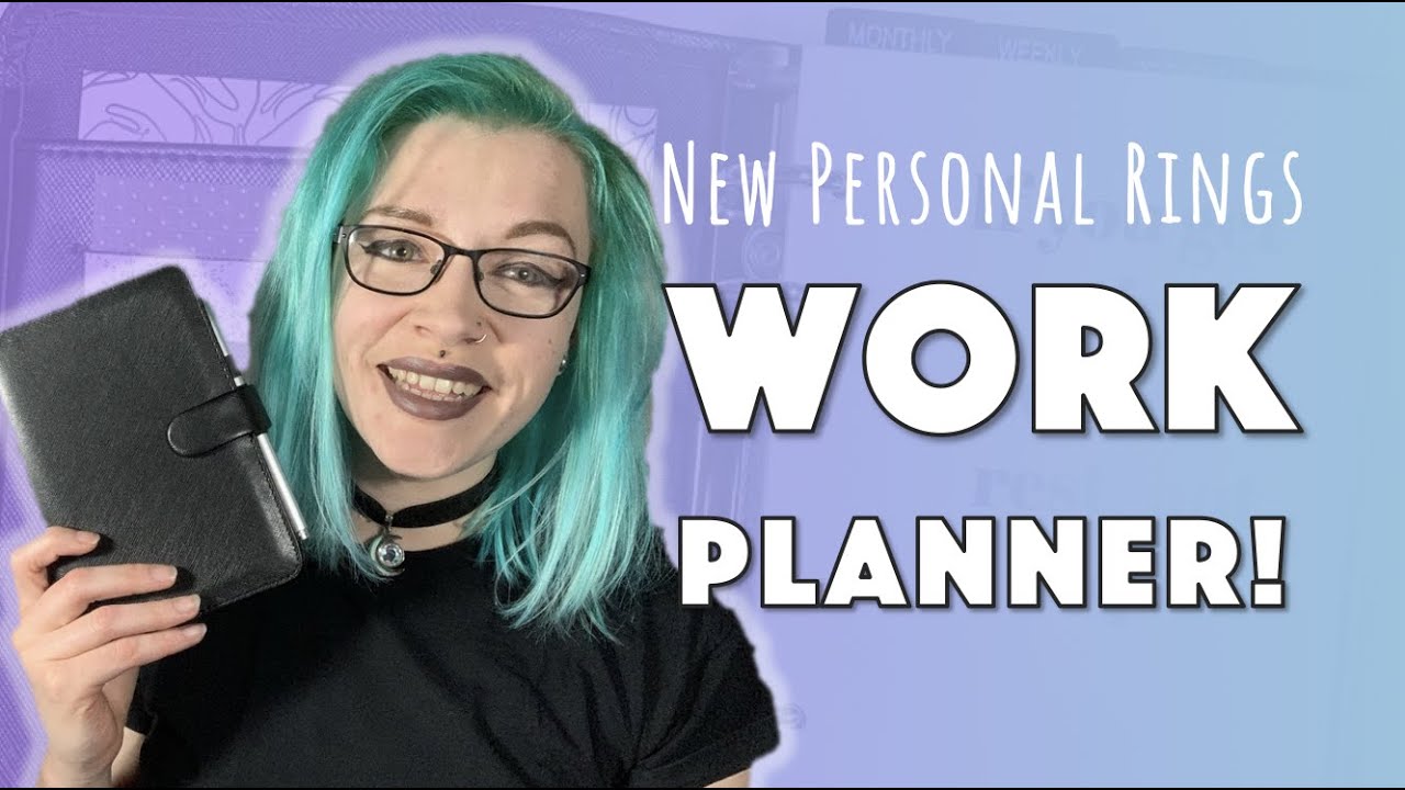 Personal Rings Set Up | Filofax Saffiano | Minimalist Work Planner