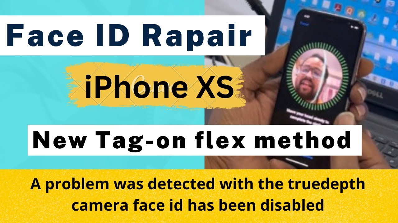 iPhone XS Face ID Repair | JC V1S New Tag - On Flex method (No Dot-Projector  soldering) Hindi -2023