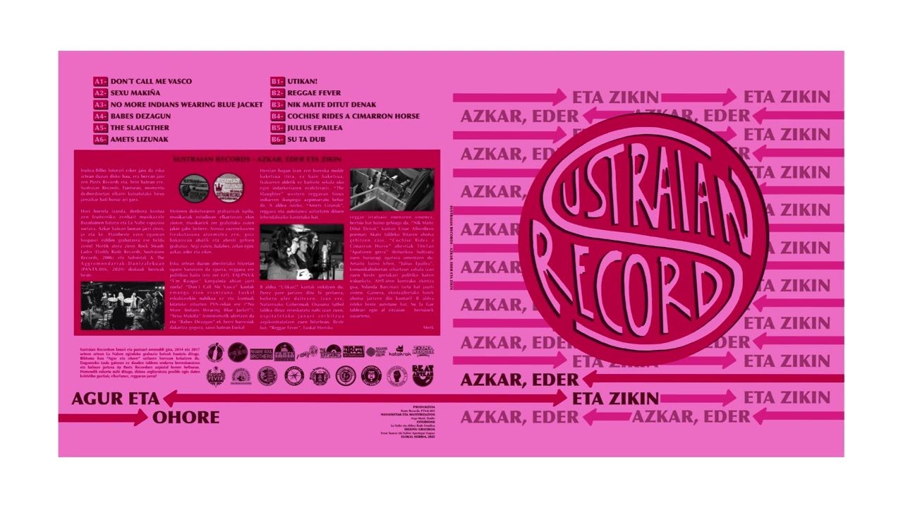 Sustraian Records - Amets Lizunak