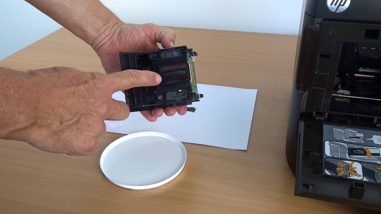 Tinten-Druckkopf reinigen am Beispiel HP Officejet Pro 8600 / E / Plus