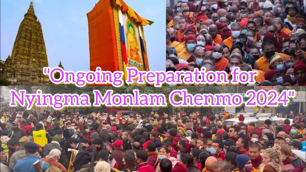 Nyingma Monlam Chenmo - 2024 Bodh Gaya/ #tibetanvlogger #tibetanyoutuber