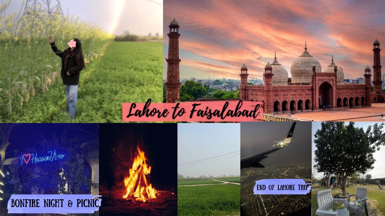 Lahore To Faisalabad  | Heaven View Farm House 🛖✨ | Last Day in Lahore 🥹