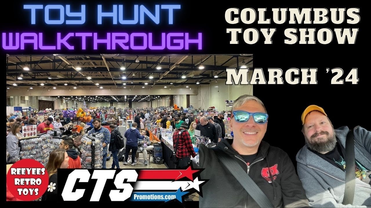 Columbus Toy Show 2024: ОХОТА ЗА ВИНТАЖНЫМИ ИГРУШКАМИ! (Эпизод 109 — ReeYees Retro Toys)