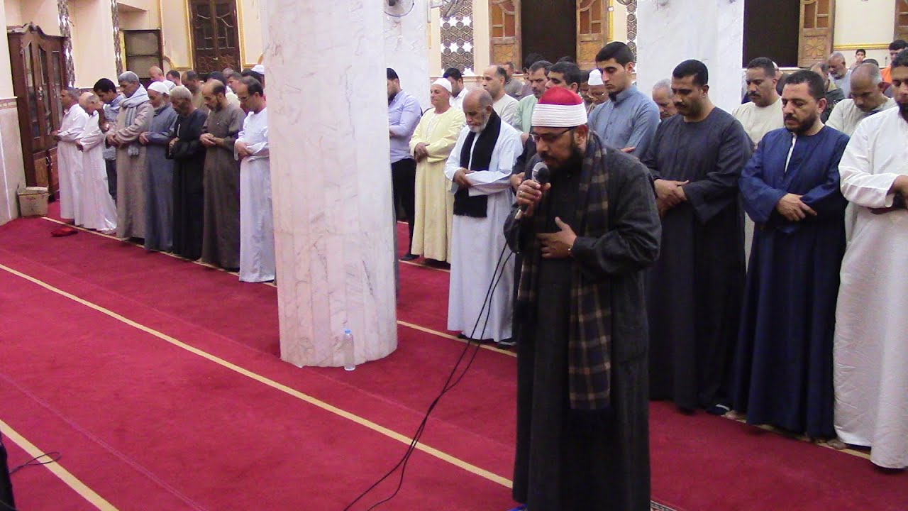 الشيخ محمدعبدالقادر ابوسريع صلاة التراويح  مسجد على بن أبى طالب - الغناميه أشمون منوفيه 24 4 2022