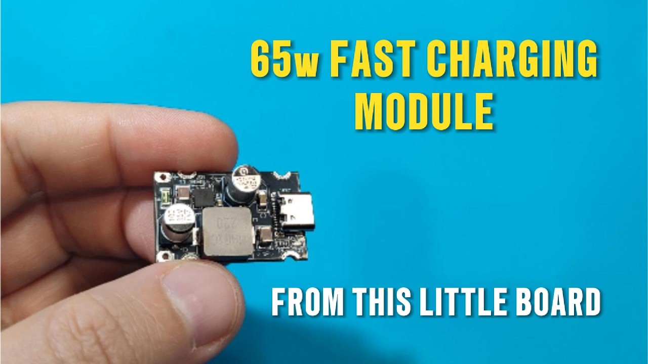 Loading and Testing with Thermal Camera This 65w PD Charger