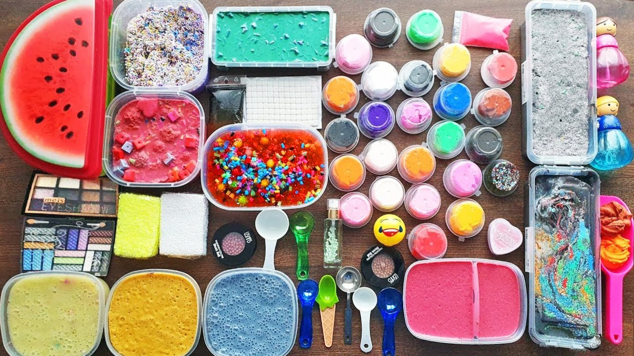 Slime Smoothie Mixing Slime and Stuff - Izabela Stress