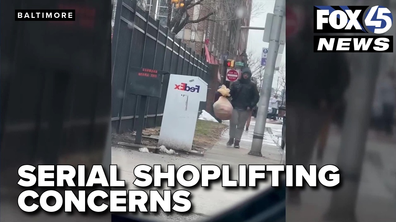 'Serial' shoplifting concerns after repeated incidents at Baltimore CVS