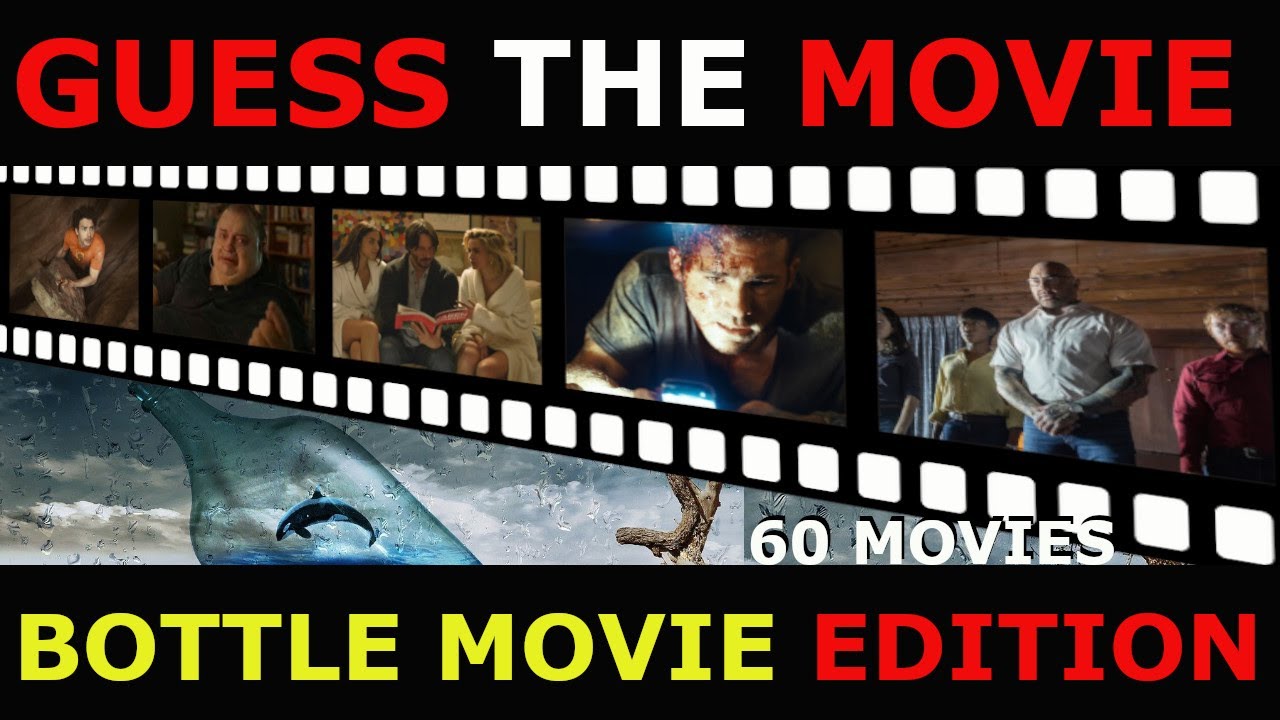 MOVIE QUIZ BOTTLE MOVIE EDITION / Guess in 1 frame (60 Movies)