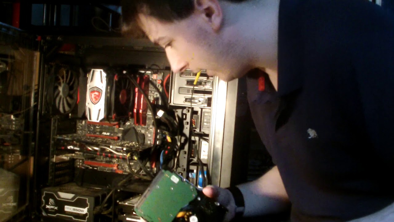 Instalowanie dysku twardego 10 TB