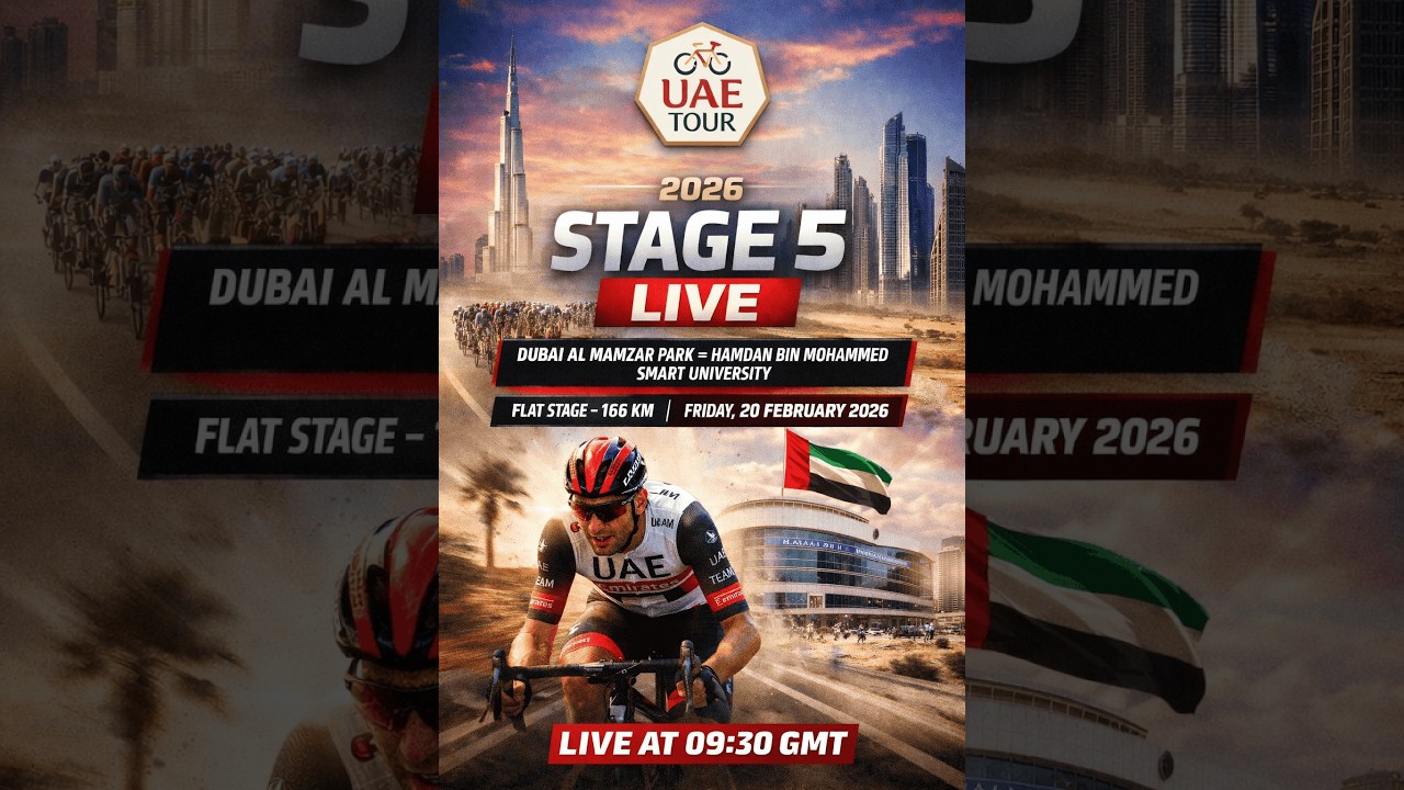UAE Tour 2026 | Stage 5 Live