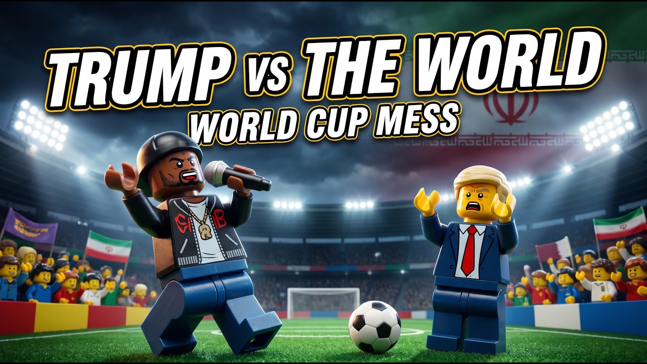 Иранский рэп на LEGO высмеивает вмешательство Трампа в Чемпионат мира по футболу