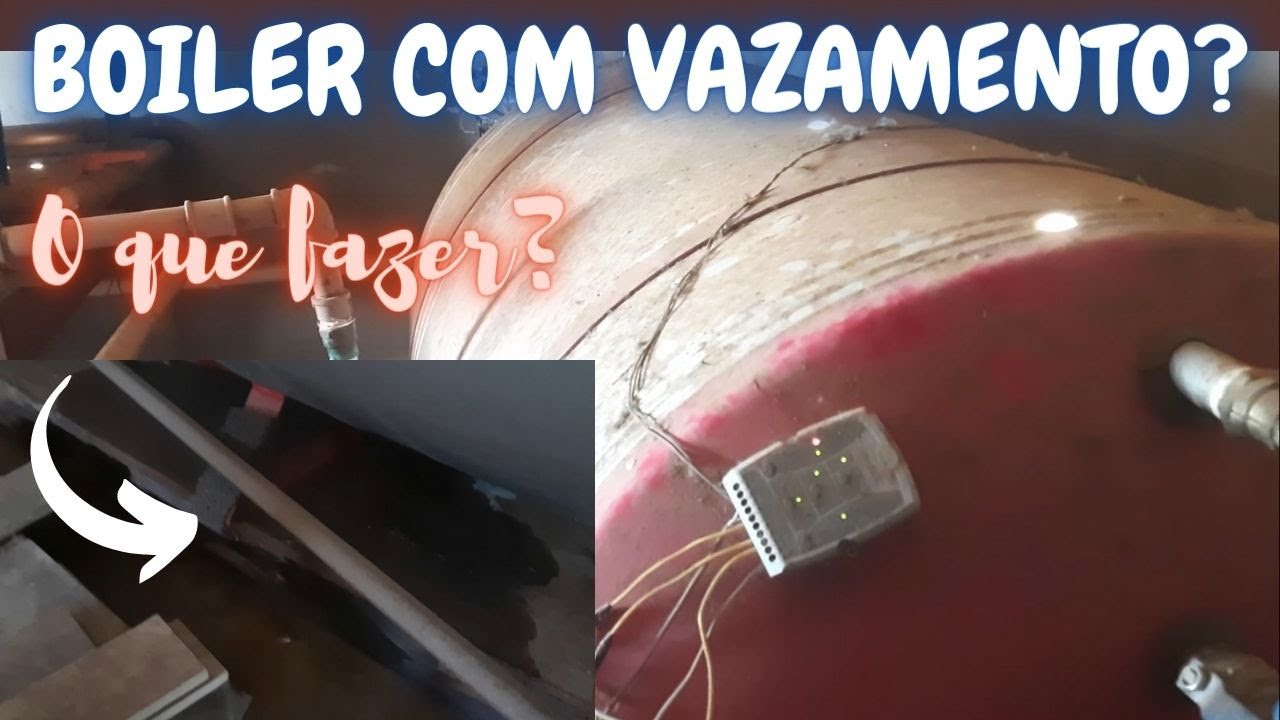 NÃO TROQUE O BOILER ALTA PRESSÃO VAZANDO ANTES DE VER ESTE VÍDEO | E AÍ, PESSOAL | Por Marcos Lima