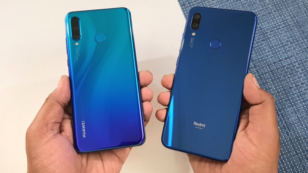 Huawei P30 Lite vs Redmi Note 7 Speed Test !!!!