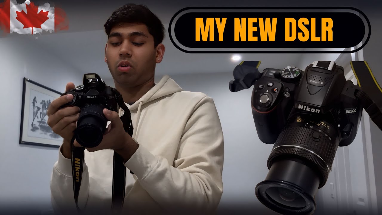 My First DSLR Camera | Honest First Impressions| DSLR Journey Begins