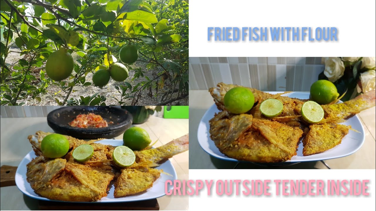 Fried Fish with Rice Flour Recipe | How to make crispy fried fish