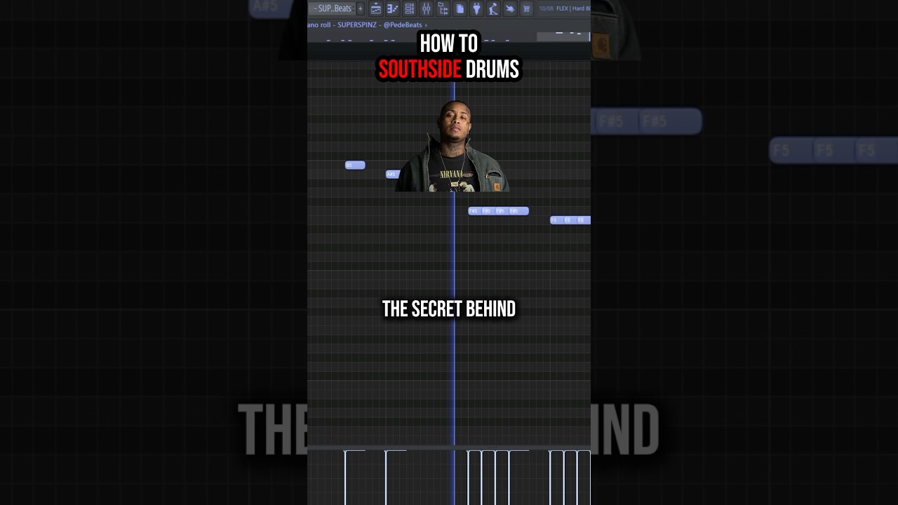 The Secret Behind Southside Drums 🔥🤯 #flstudio #southsidetutorial