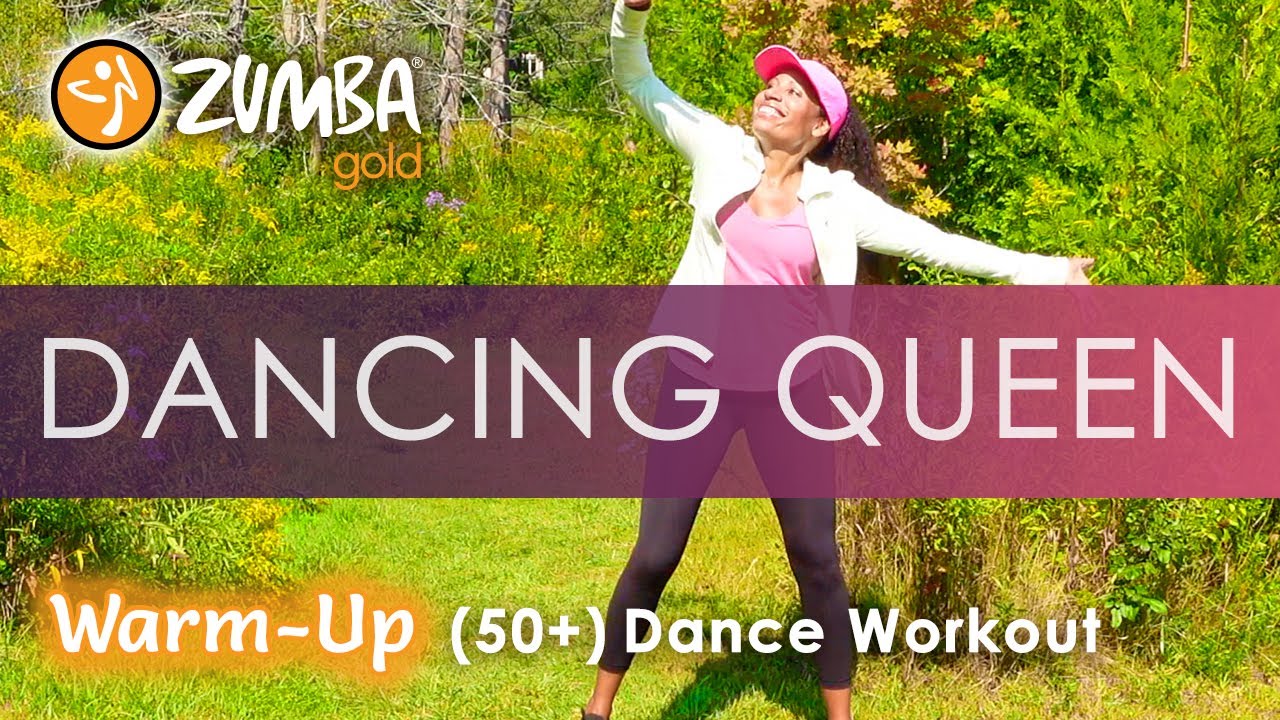 DANCING QUEEN by ABBA | Zumba Gold® | Warm-Up | Over 50 Dance Workout (FUN!) 💃🏽😄 | We Keep Moving