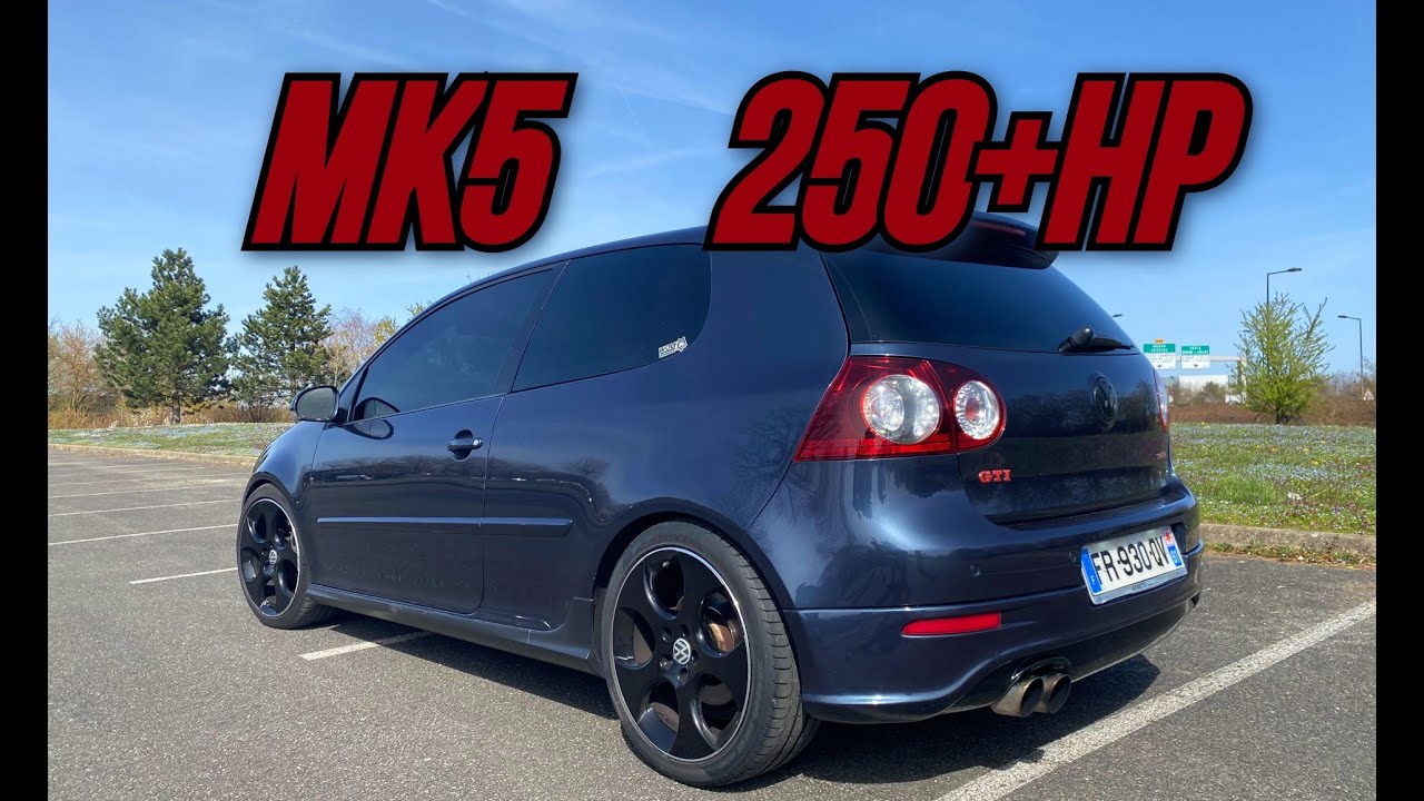 GOLF 5 GTI - Stage 1 FULL TUBE (250HP) de 2008