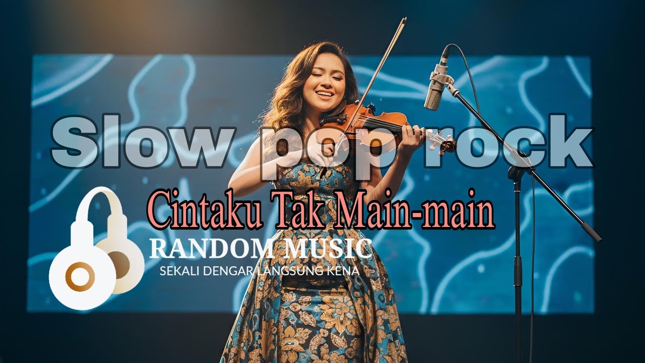 Cintaku Tak Main-main #laguindonesia (Slow Pop Rock)