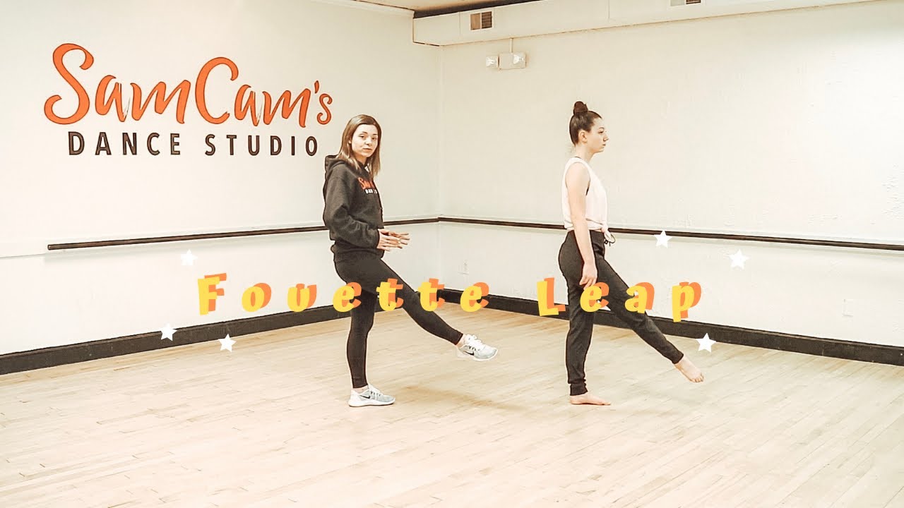 How to do the Maddie Ziegler Leap | Switching Fouetté Jump | SamCam