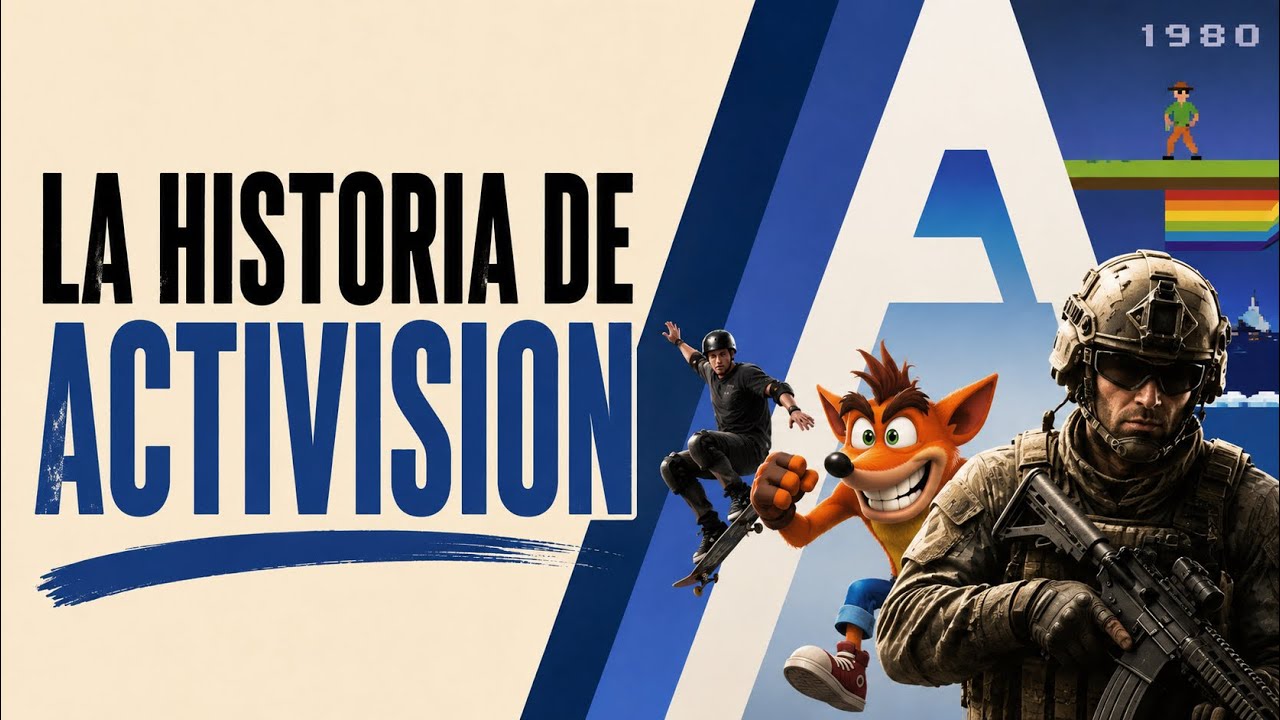 La HISTORIA de ACTIVISION (Video Ensayo - Documental)
