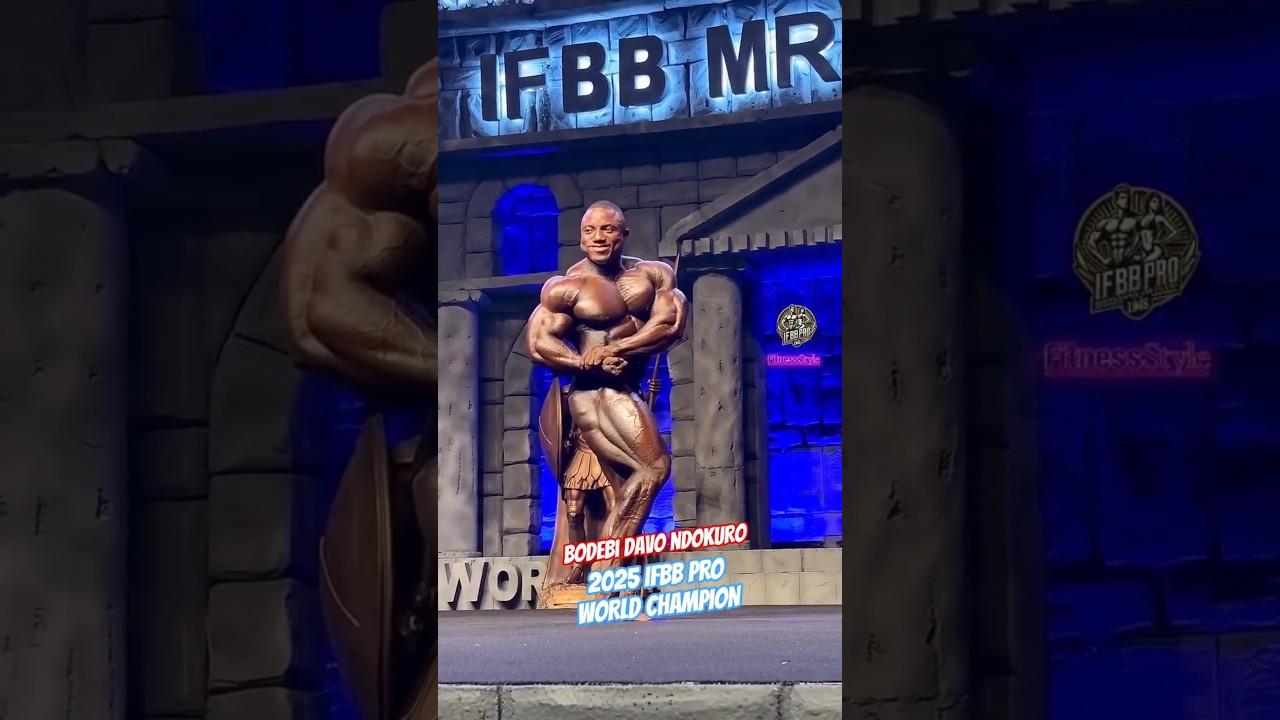 New IFBB World Champion - Bodebi Davo Ndokuro