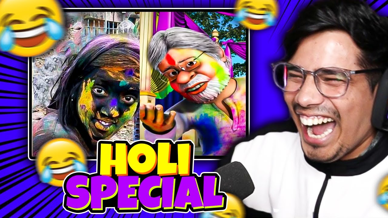 FUNNIEST MEMES OF HOLI 2023😂
