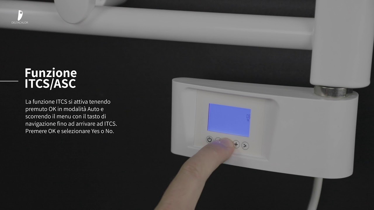Funzioni Termostato Scaldasalviette Elettrico Deltacalor | Tutorial Programmazione