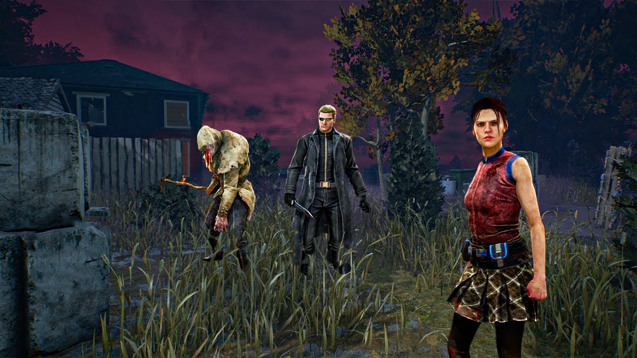 DBD | Survivor Gameplay Against Wesker & Blight (No Commentary)
