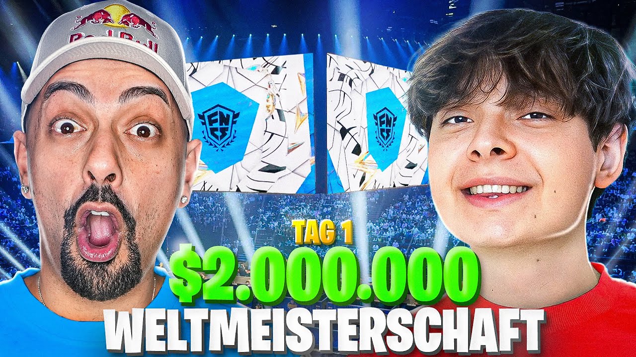 🤩🤑 2.000.000$ FORTNITE WELTMEISTERSCHAFT | Tag 1