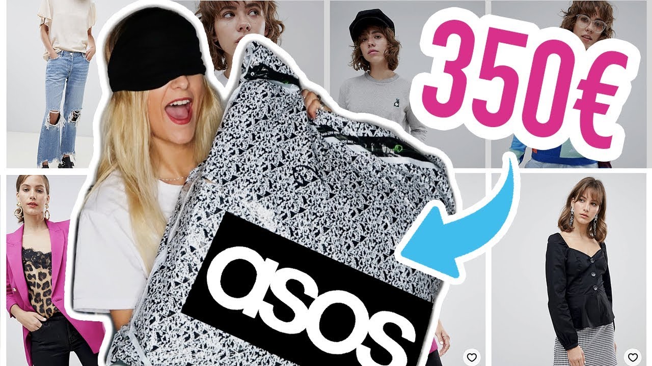 JE FAIS MON SHOPPING LES YEUX BANDÉS