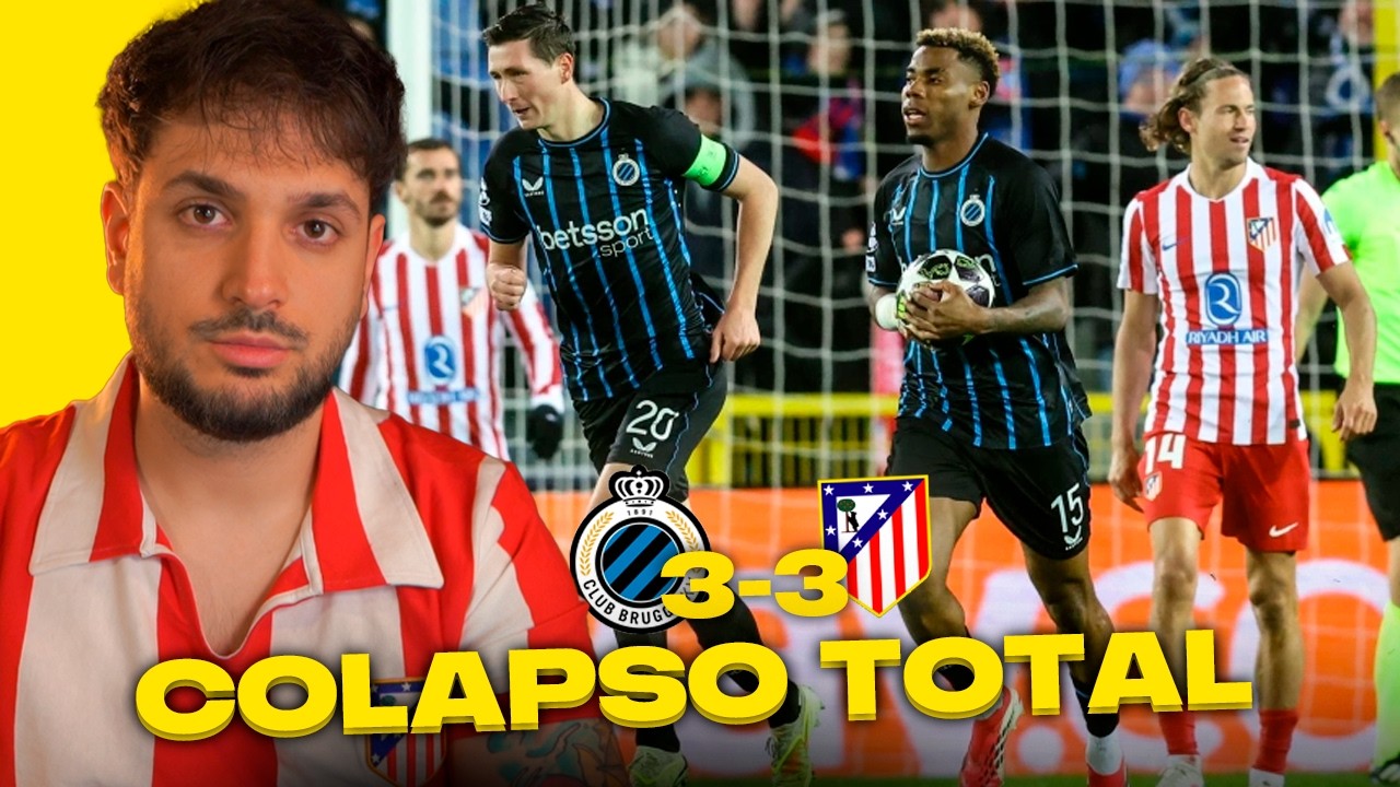 El Atleti SE COMPLICA en Brujas | Análisis 3-3 Champions