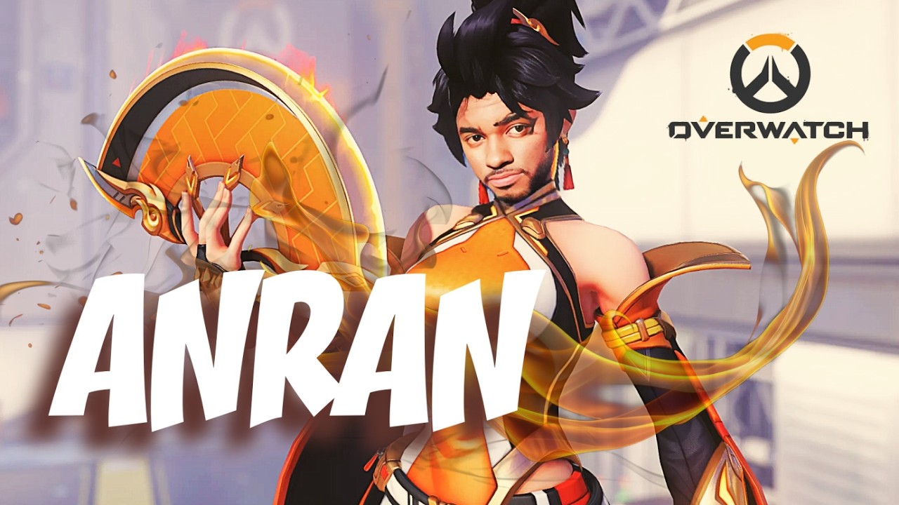 OVERWATCH - ANRAN A NOVA PERSONAGEM ESTÁ INSANA !