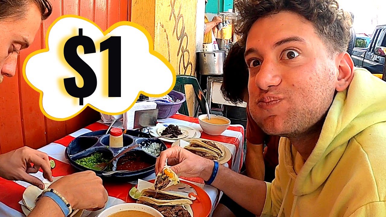 The Best $1 Tacos In Mexico City!! (Only On Sundays)