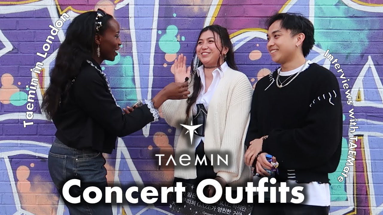 What are people wearing to the Taemin Ephemeral Gaze Tour ? 🖤 TAEMate Interviews